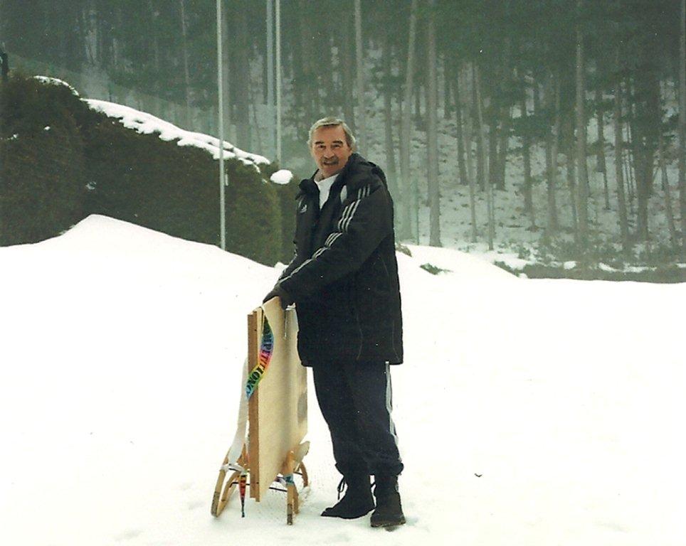 Auch im Winter wird gearbeitet