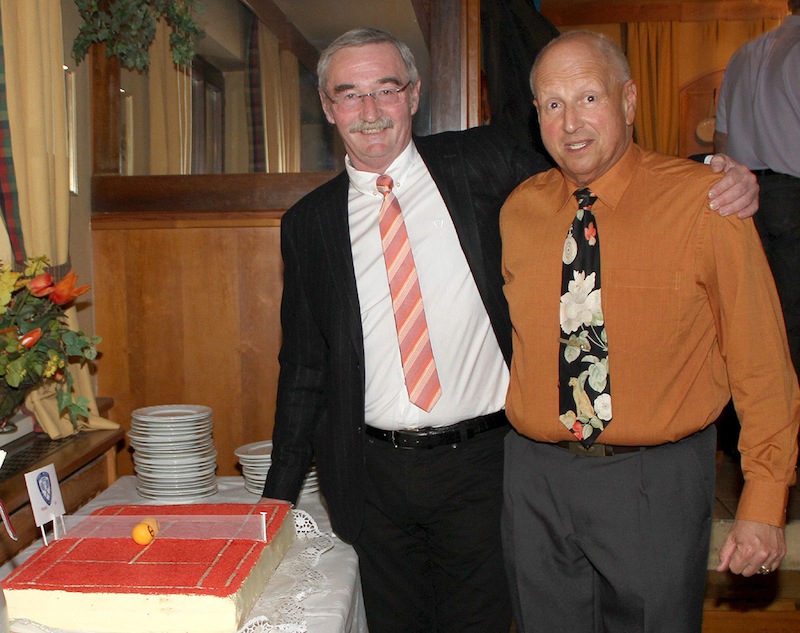 Der Obmann feiert seinen 60. Geburtstag